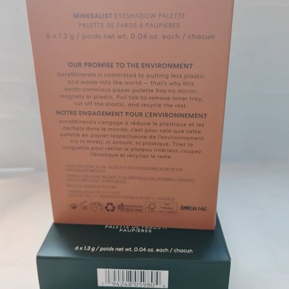 bareMinerals Mineralist Warmth Eyeshadow Palette- NWT - Picture 6 of 6